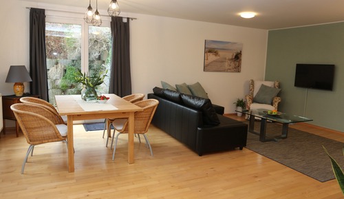 Apartamento, 1 habitación, planta baja (incl. final cleaning fee € 35,-)