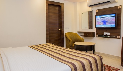 Habitación Deluxe doble, 1 cama doble, accesible para personas con discapacidad