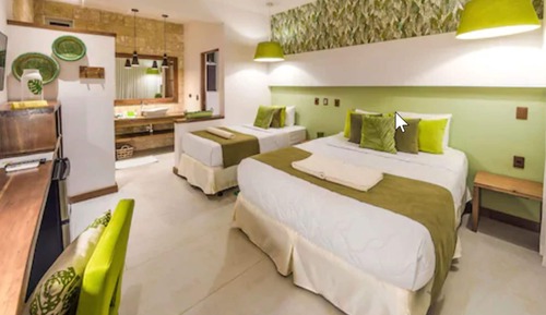 Habitación triple superior, varias camas