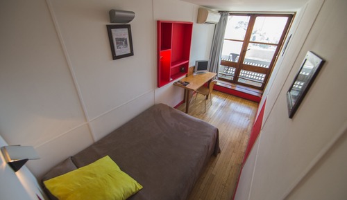 Habitación básica doble de uso individual (Modulors)