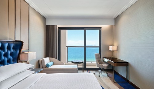 Habitación Deluxe, 1 cama de matrimonio grande, no fumadores, vistas al mar