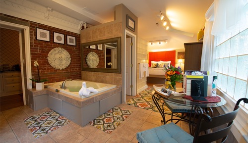 Suite de lujo, 1 cama de matrimonio, bañera de hidromasaje