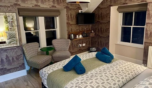 Habitación doble, vistas al río (Room 7 Snowdon)