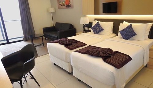 Habitación Premier con 2 camas individuales