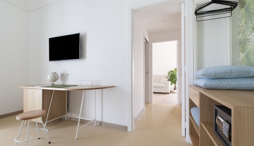 Suite junior, terraza