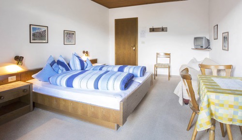 Habitación con 1 cama doble o 2 individuales