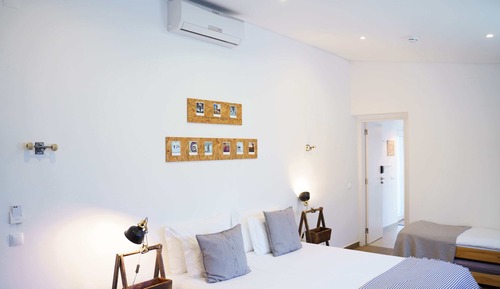Habitación cuádruple familiar, 1 habitación, 2 baños, planta baja