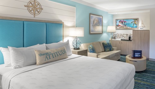 Habitación Deluxe, 1 cama de matrimonio grande con sofá cama (King Junior Suite with Sleeper Sofa)