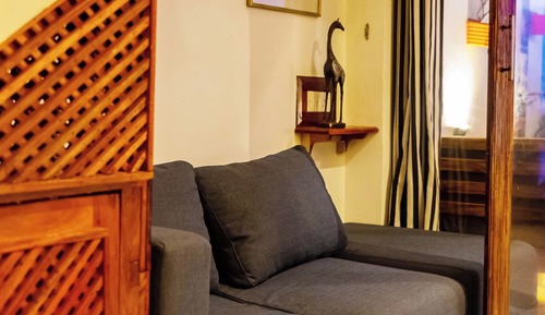 Habitación Deluxe doble, 1 cama de matrimonio grande, vistas al mar