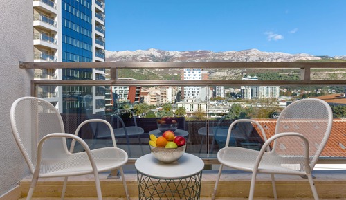 Apartamento, 1 habitación, balcón, vistas al mar