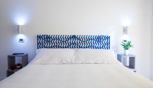 Habitación estándar con 1 cama doble o 2 individuales, vistas al mar