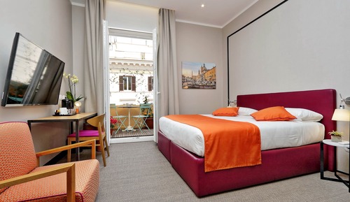 Habitación doble, balcón