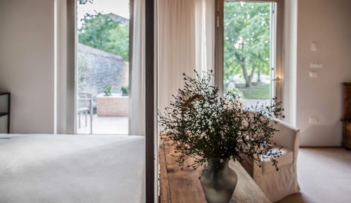 Habitación ejecutiva doble, accesible para personas con discapacidad, vistas al jardín