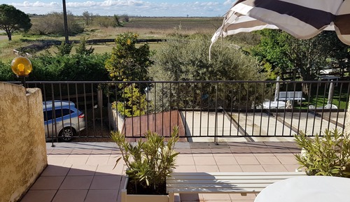 Habitación doble, terraza