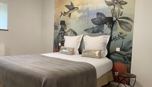 Habitación junior doble, 1 cama de matrimonio, terraza, vistas al mar