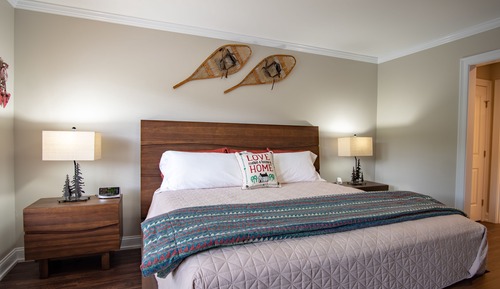 Apartamento, 1 cama de matrimonio, junto a la montaña (1303B)