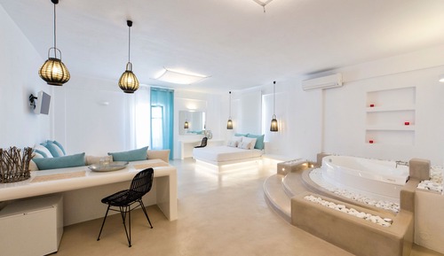 Suite de lujo, vistas al mar (Indoor Hot Tub)