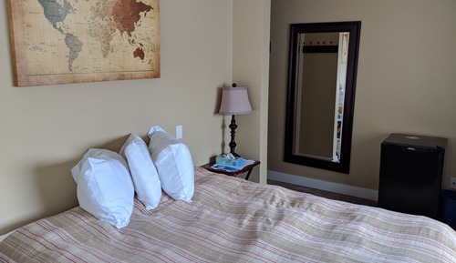 Habitación Confort doble, 1 cama de matrimonio, vistas parciales al mar