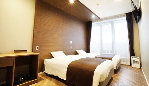 Habitación estándar con 2 camas individuales, no fumadores (21 sqm)