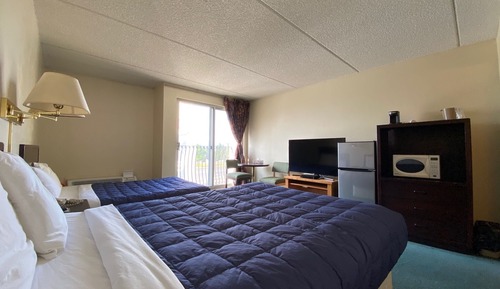 Habitación Confort doble, 2 camas de matrimonio, fumadores, balcón