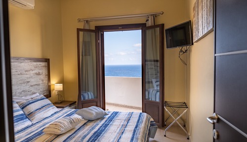 Suite Deluxe, 1 cama doble, no fumadores, vistas al mar