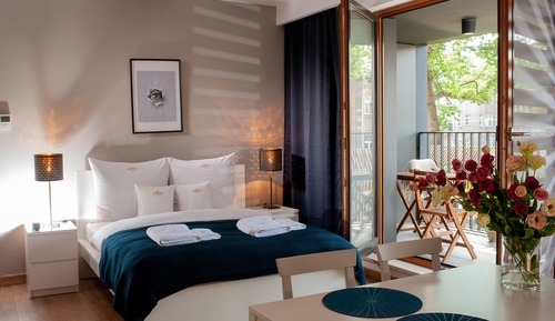 Estudio Deluxe, balcón