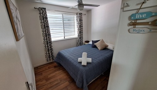 Apartamento estándar, varias camas, cocina, vistas al jardín