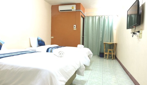 Habitación con 1 cama doble o 2 individuales