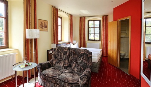 Apartamento Confort, baño privado, vistas al jardín