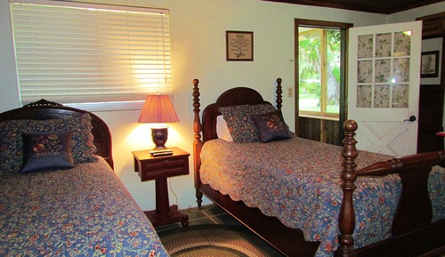 Cabaña Deluxe, 2 camas individuales, no fumadores