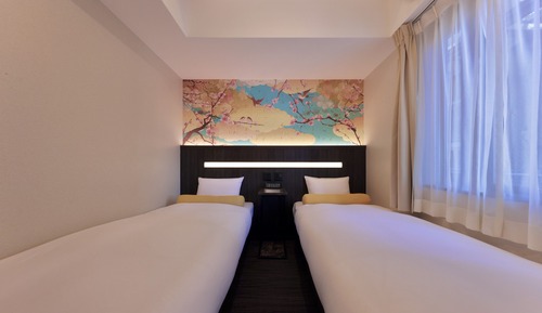 Habitación estándar con 2 camas individuales, no fumadores (with Spa Bath)