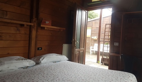 Chalet básico, varias camas