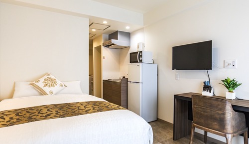 Apartamento estándar, en edificio anexo (Nica's Makishi station 2, Double Room)