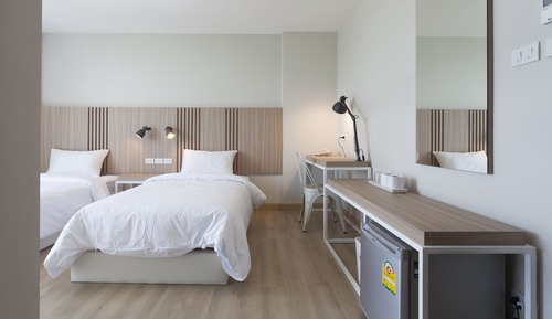 Habitación con 2 camas individuales