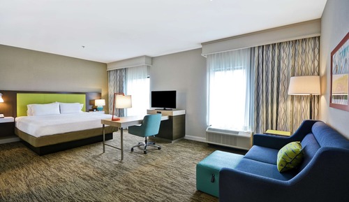 Habitación estándar, 1 cama de matrimonio grande con sofá cama