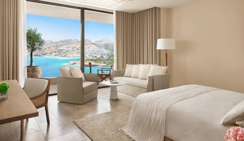 Habitación Deluxe, 1 cama de matrimonio grande, no fumadores, vistas al mar