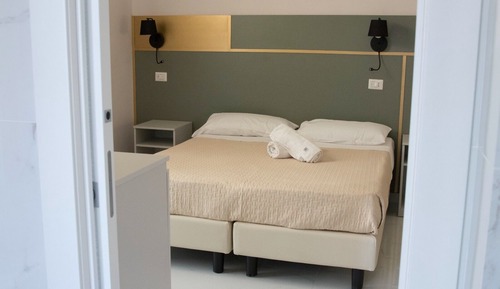 Habitación con 1 cama doble o 2 individuales