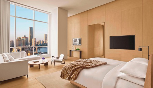 Habitación, 1 cama de matrimonio grande (The Bund View)