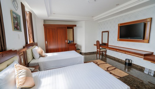 Habitación Deluxe con 2 camas individuales, vistas a la ciudad