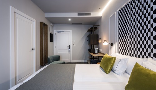 Habitación estándar con 2 camas individuales, vistas a la ciudad