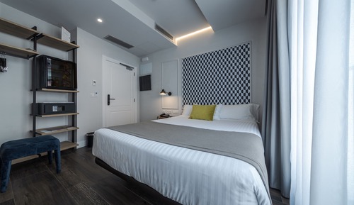 Habitación individual económica, 1 cama individual grande, vistas a la ciudad