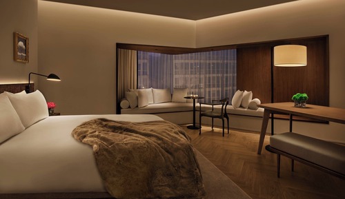 Suite, 1 cama de matrimonio grande, no fumadores, vistas a la ciudad (Corner)