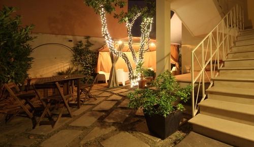 Habitación superior, vistas al patio