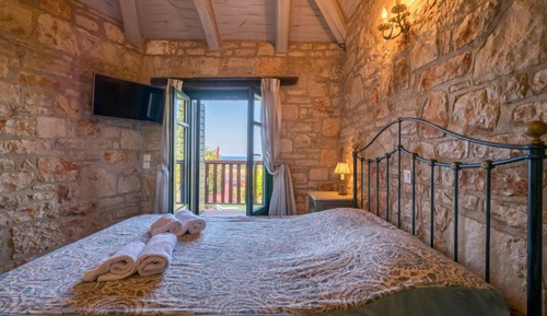 Villa superior, vistas al mar