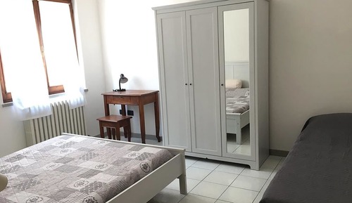 Habitación doble, baño compartido