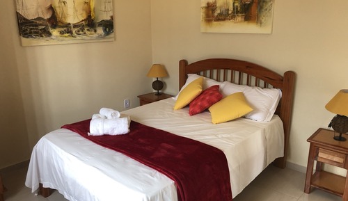 Habitación Deluxe doble, 1 cama doble, vistas parciales al mar