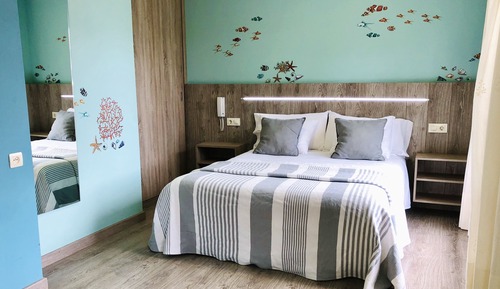 Habitación triple estándar, vistas al mar