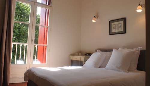 Habitación doble, vistas al jardín