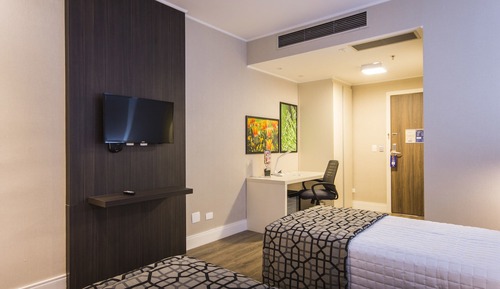 Habitación estándar con 2 camas individuales, 2 camas individuales (Standard Twin Double Room)