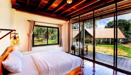 Garden Double Room with Fan